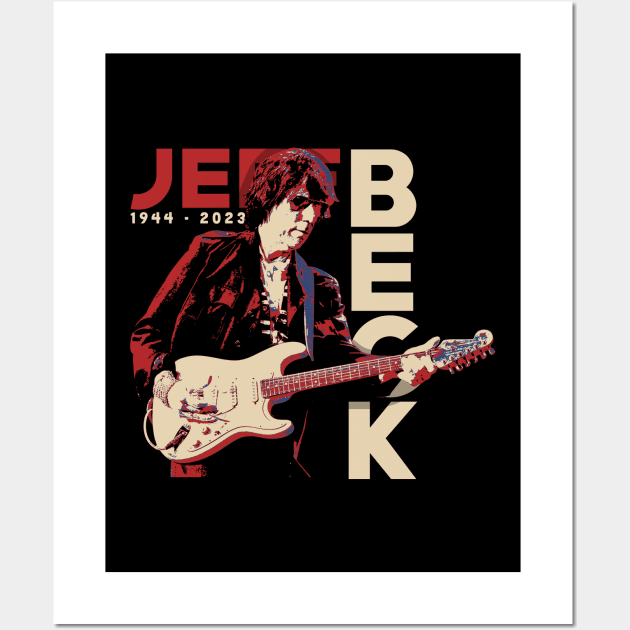 Jeff Beck Wall Art by mia_me